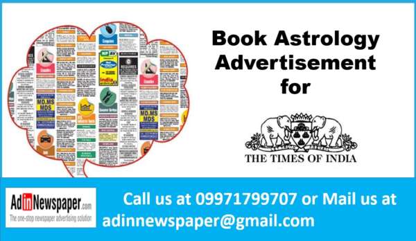 Astrology Ad booking for Jaipur Newspapers