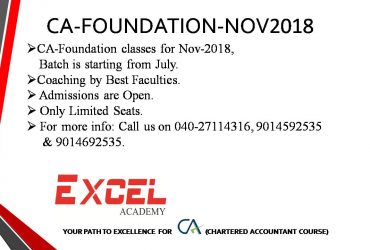 CA – Foundation Coaching by Best Faculties