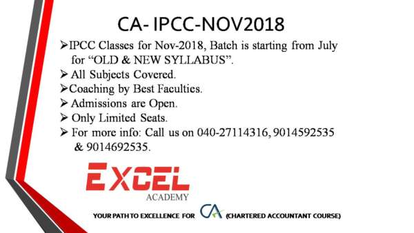 CA-IPCC Coaching by Best Faculties