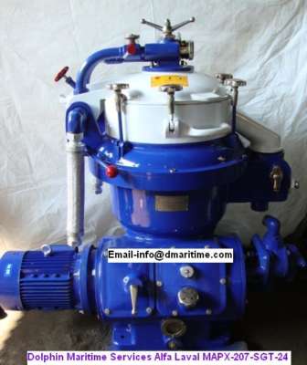 Alfa laval centrifuge, oil purifier, oil separator, MAPX-207, MOPX-207, MAPX-309, MOPX-309, MAPX-205