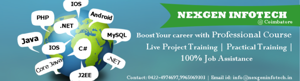 Software Development Training – Nexgen Infotech