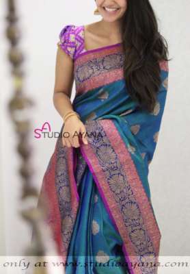 Buy Exclusive Banarasi Silk Sarees | Studio Ayana
