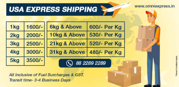 International air freight charges For Courier Delivery – Omniexpress