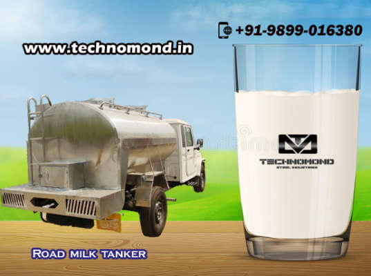 Stainless Steel Milk Tanker