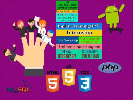 best internship in chennai