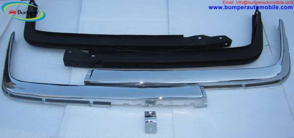 Mercedes W107 Chrome bumper Euro type in stainless steel