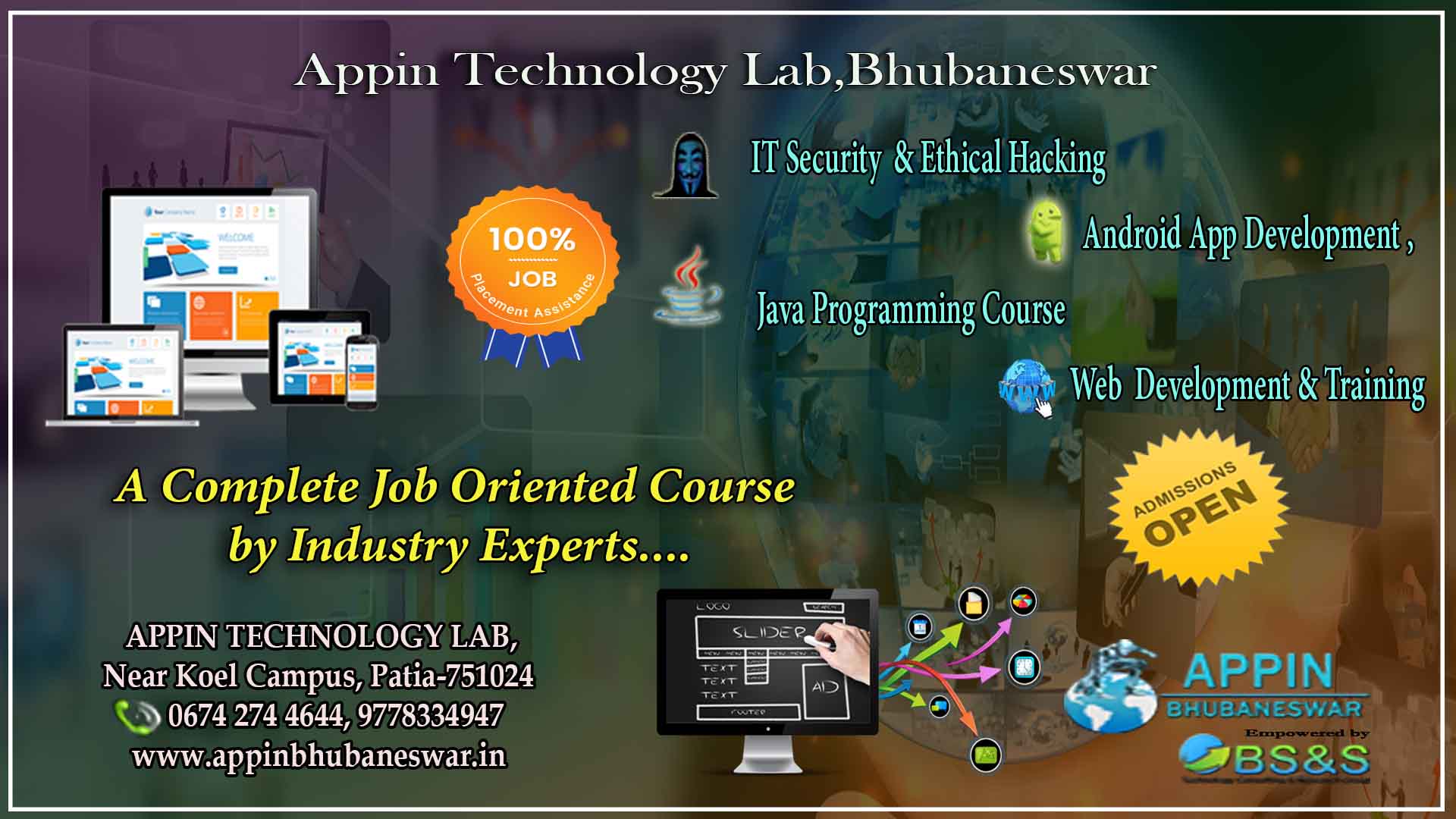 Ethical Hacking and IT Security,Web Development,ANDROID,JAVA @ APPIN Technology Labs, Bhubaneswar