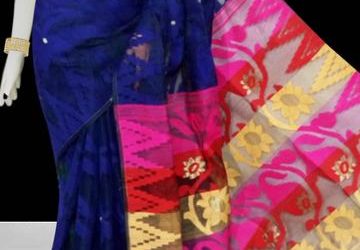 Get 10 percent  Discount On All Jamdani Saree .