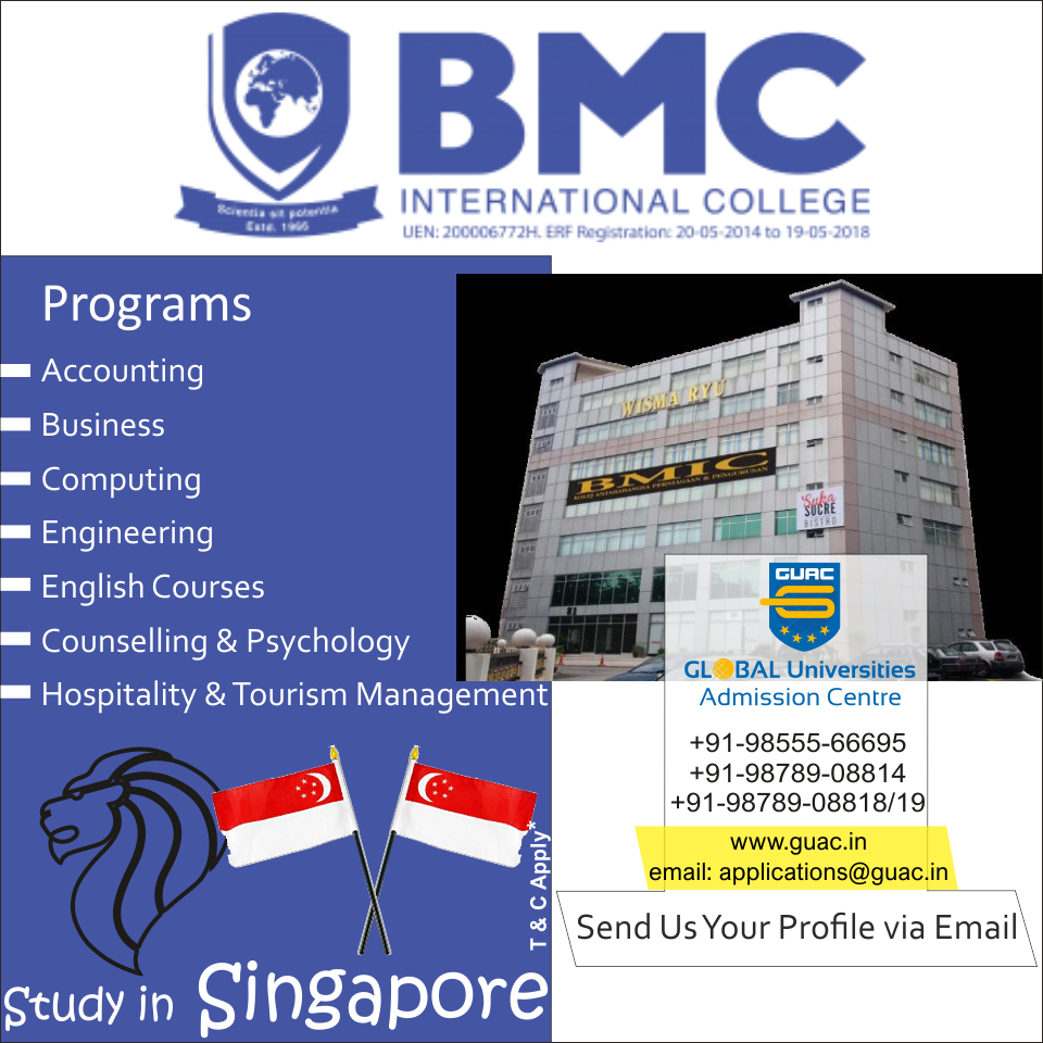 Singapore study & work in the Hospitality Industry with renowned H.M brands