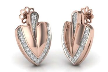 Rose Gold Earrings Designs