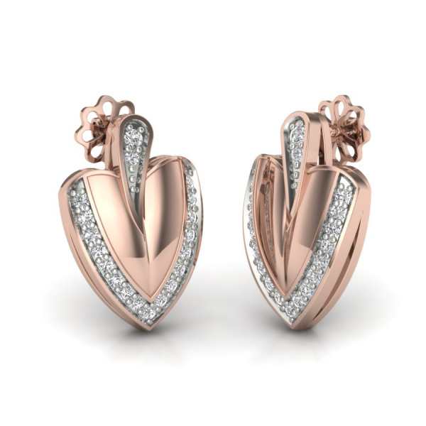 Rose Gold Earrings Designs