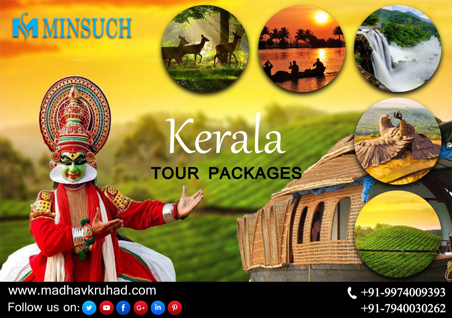 Book Kerala Tour Packages from Ahmedabad