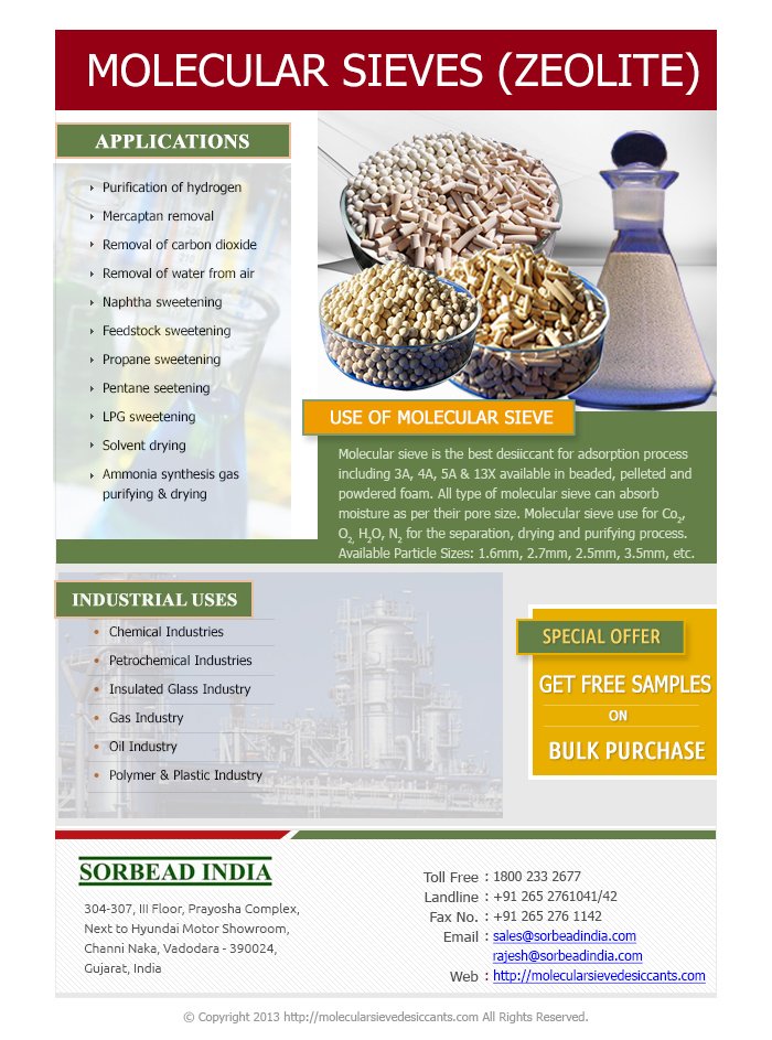 Molecular Sieve Brochure –  Sorbead India