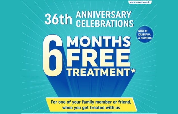 6 Month Free Treatment for your Near & Dear ones