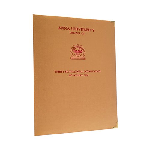 Convocation file manufacturer in india