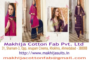 Fashionable Designer Suits and Dress Material Manufacturer in Ahmedabad | Makhija Suits