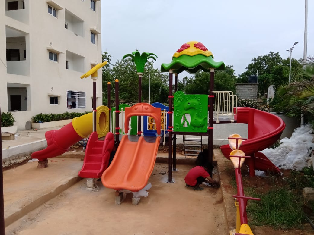 Play equipment of Swings See Saw Slides MGR Climbers Multi Activity Station Adventure Castles and Water Parks Outdoor Gym Equipment Indoor Play Equipment and Play School and School Furniture’s