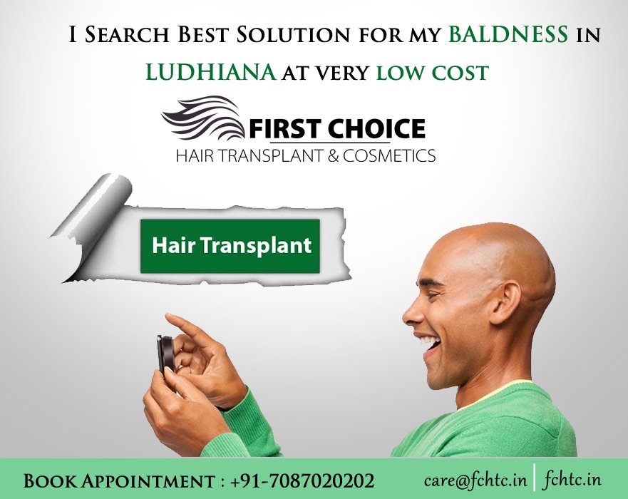 Best hair Transplant Clinic in Amritsar | First Choice Hair Transplant & Cosmetics