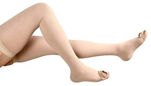 INSTEAD Ontex Cotton Anti Embolism Stockings Thigh Length for DVT Prophylaxis