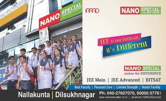 Best IIT Coaching In Hyderabad – Nano Education