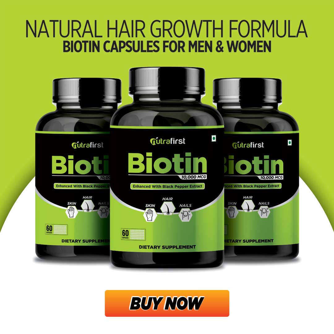 Make Your Hair Thicker And Longer With Best Biotin Capsules