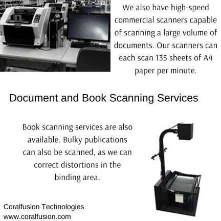 Document and book scanning service in chennai