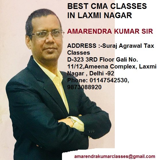 CMA CLASSES BY AMARENDRA KUMAR SIR