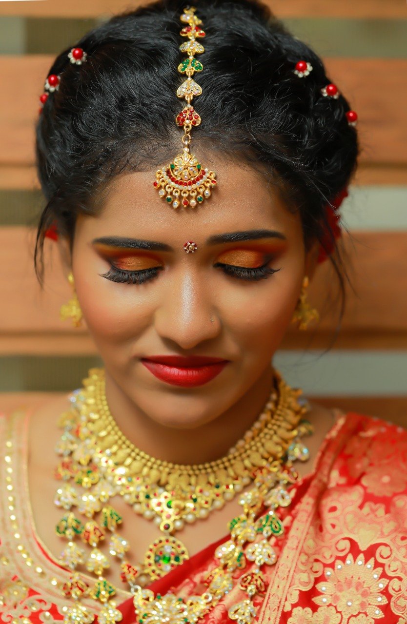 Hindu Bridal Makeup by Face Palette Makeup Angels