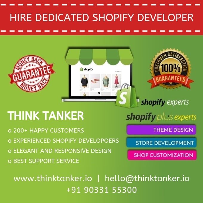 Top Shopify Development Company India – THINKTANKER