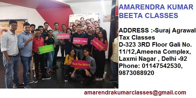 The Best CMA Coaching Classes- By AMARENDRA KUMAR SIR