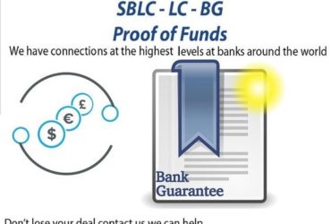 Project/Business Financing/BG-SBLC-MT760/Credit-Loan/Monetizing/MT799/Eurobonds