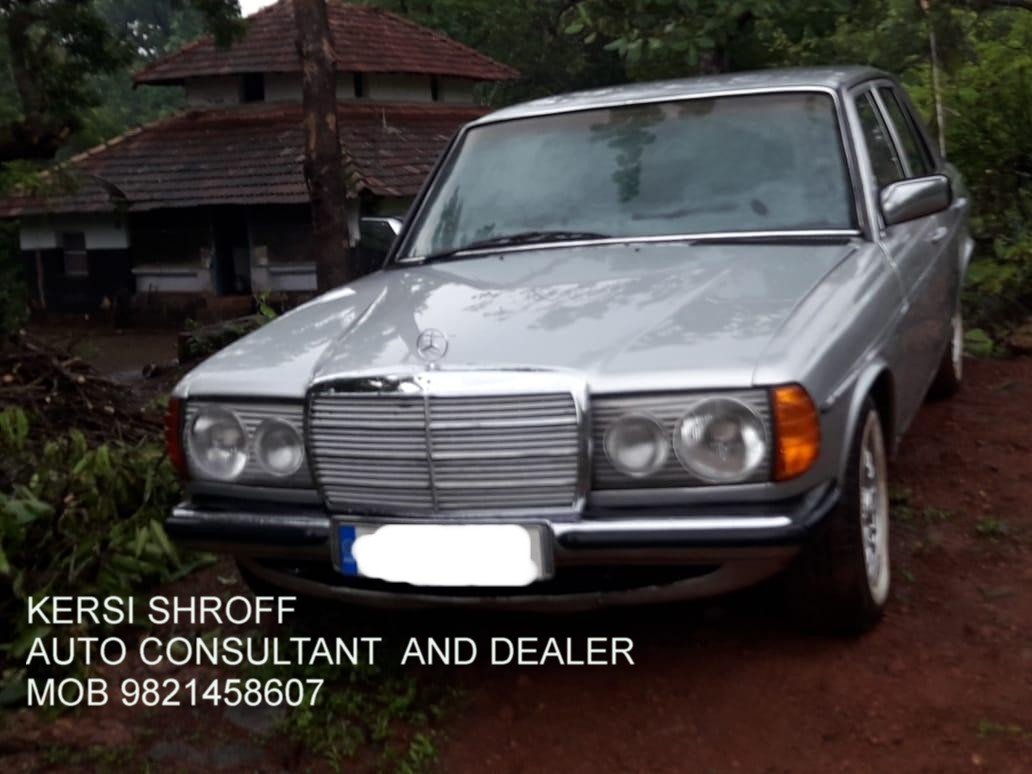 1985 MERCEDES 123 SERIES 300 D DIESEL KERSI SHROFF AUTO CONSULTANT AND DEALER