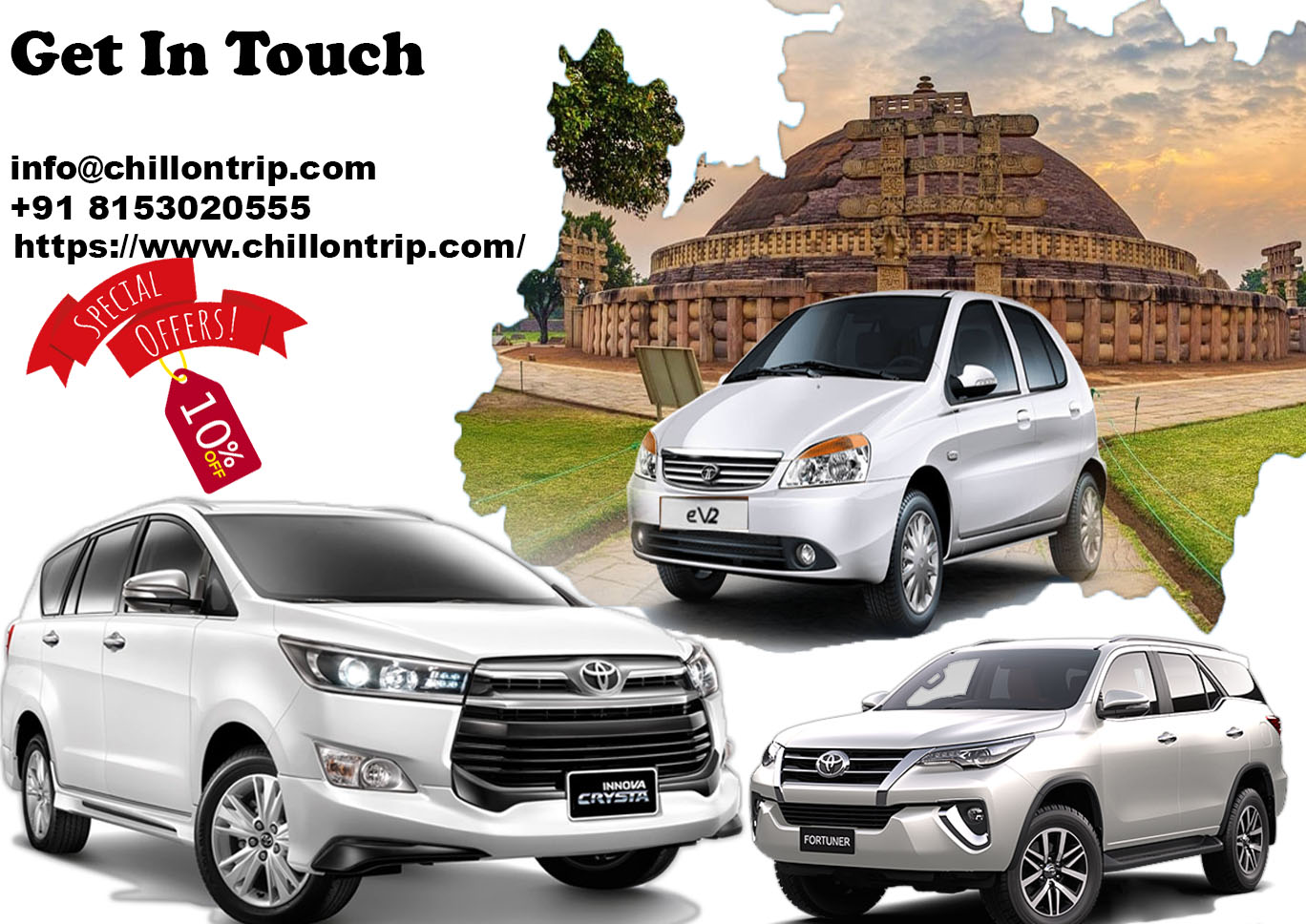 Chillontrip best car rental service in kheda