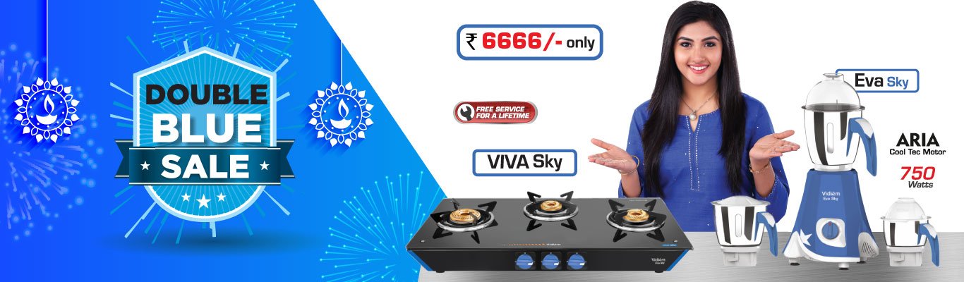 Vidiem Mixer Grinder And Vidiem Gas Stove Online