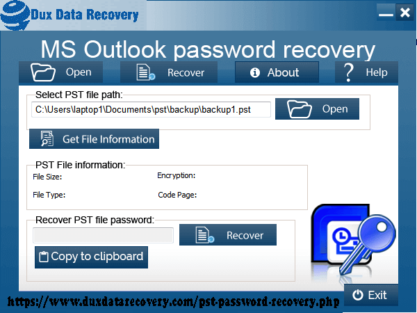 PST Password Recovery Software