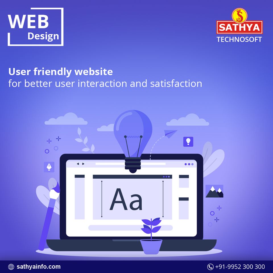 Web Design Services In India | Sathya Technosoft