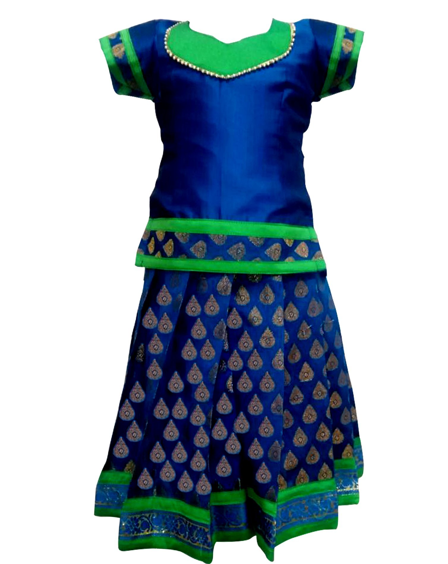 Pattu Pavadai | Traditional dress for girls – Bujuma