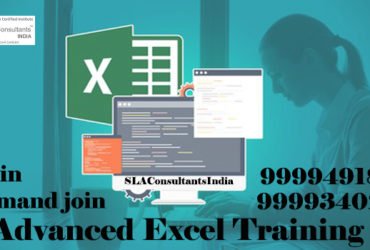 Achieve Your Goals With Advanced Excel Training Course at SLA Consultants Gurgaon