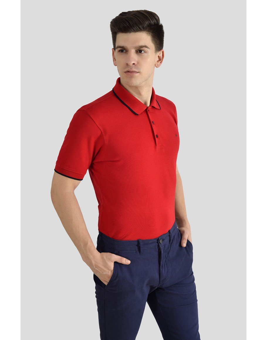 Red Polo t-shirts in Bangalore India