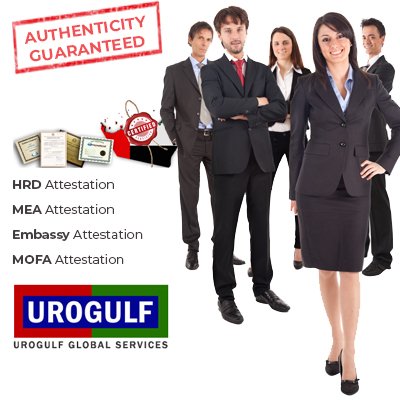 Attestation Services | HRD MEA Embassy MOFA Certificate Attestation