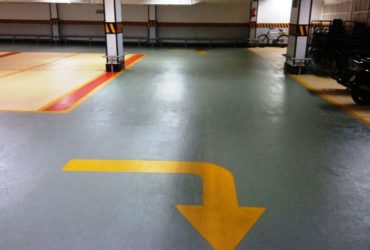 Epoxy Anti-Slip paint for carparking floors and industrial use.