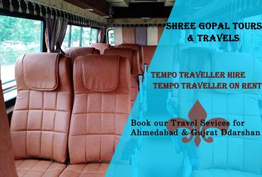 Tempo traveller hire in Ahmedabad, Gujarat | 11,14, 17 Seater