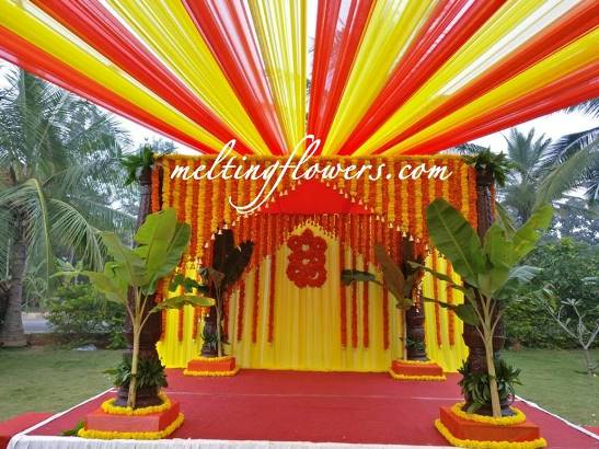 Best flower decorators in bangalore | Best Wedding decorators in bangalore | Melting Flowers