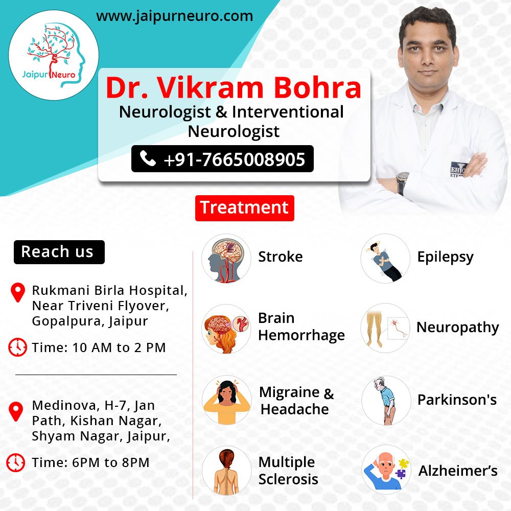 Get effective neurological treatment by Neurologist in India