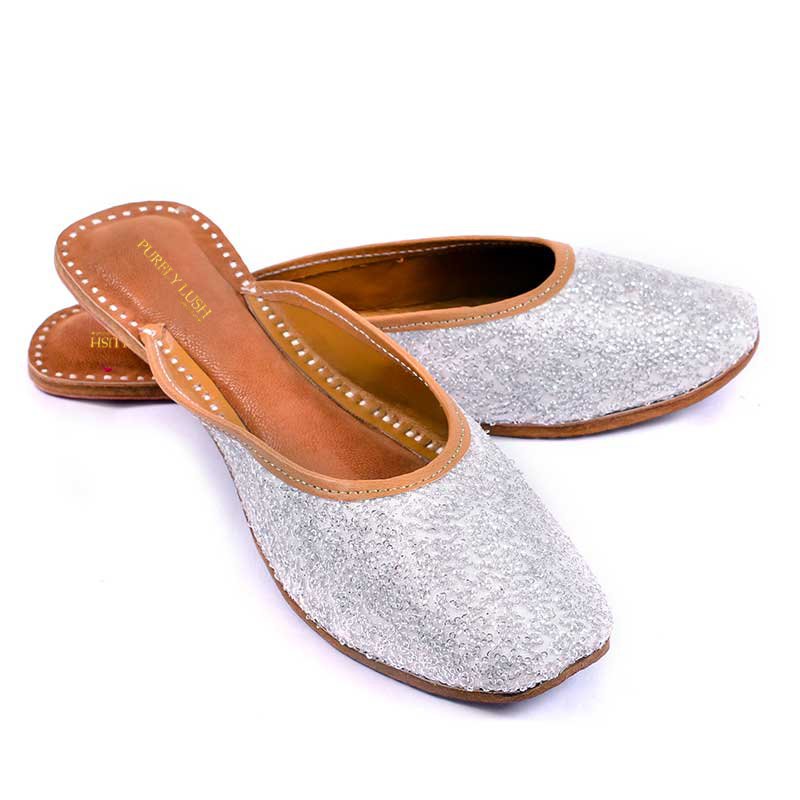 Purely Lush | Buy Handcrafted Ladies Juttis & Kolhapuri Chappals Online