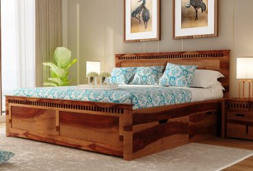 Buy wooden king size bed online @ Upto 55% OFF