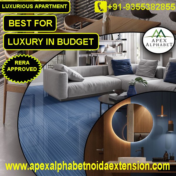 Luxury Apartment now in Delhi NCR by Apex Alphabet Noida Extension