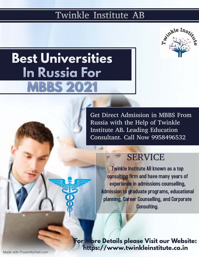 MBBS Admission In Russia 2021 Twinkle InstituteAB