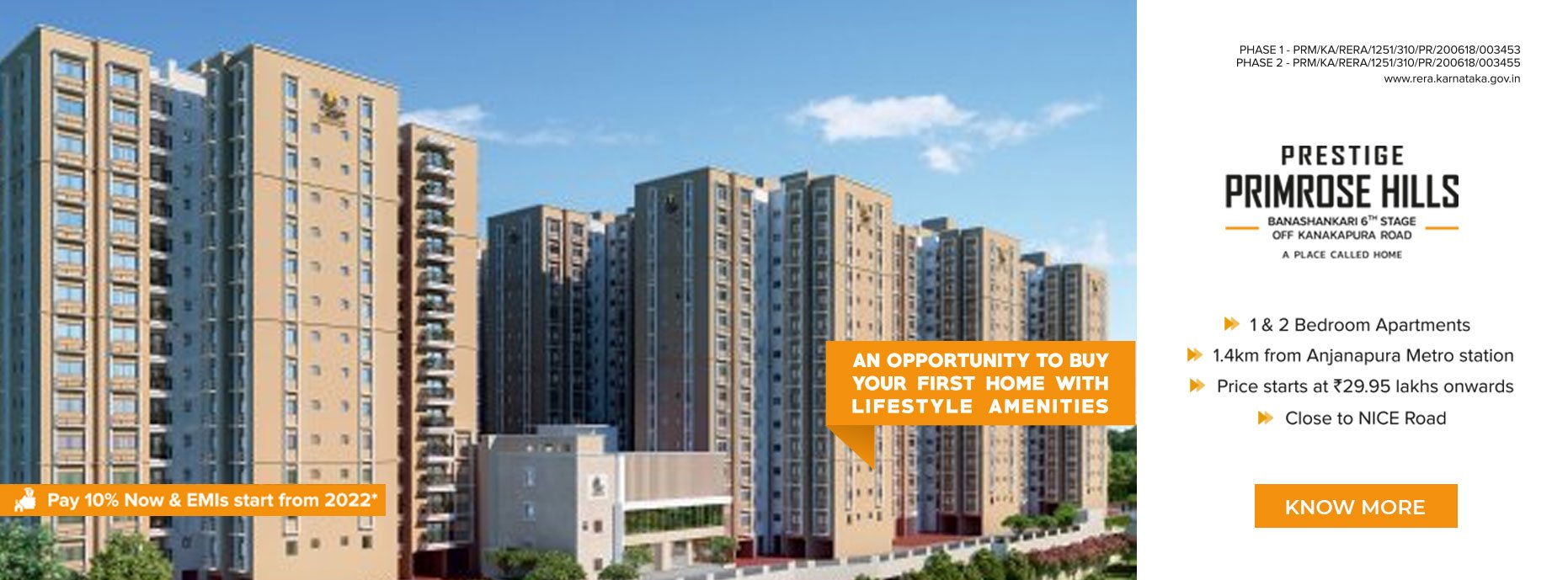 Prestige Luxury Apartment at Kanakapura Road