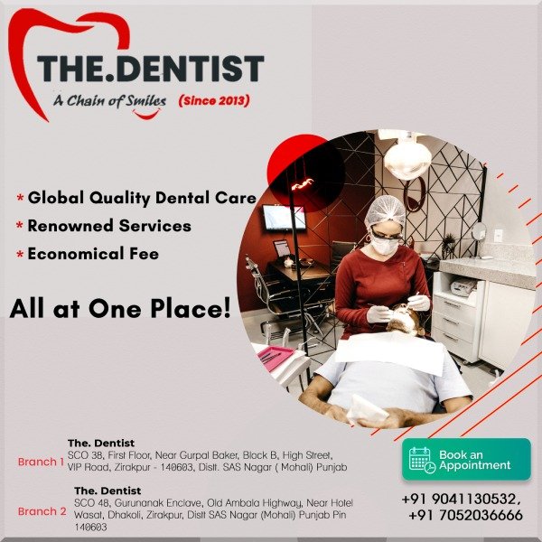 Best dental implants specialist in zirakpur